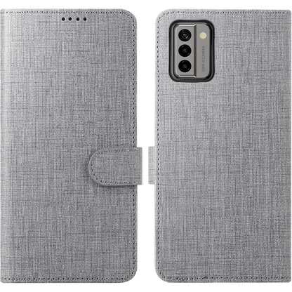 Preklopna torbica "foluu" za Nokia G22, siva – Siva