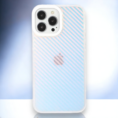 Silikonski ovitek "Holo" za iPhone 12 Pro Max - Bela – Infostyle