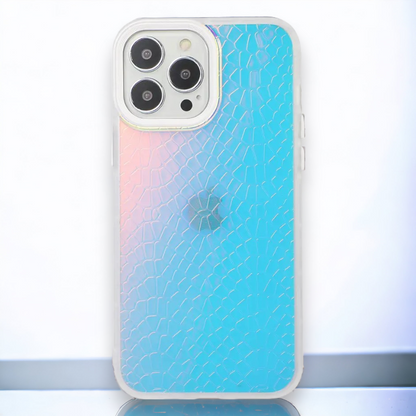 Silikonski ovitek "Holo" za iPhone 12 Pro Max - Bela – Infostyle