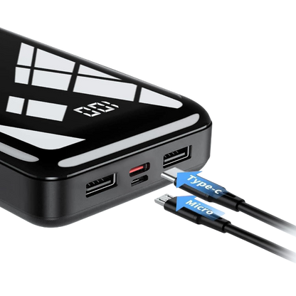 Bextoo Power Bank 27000 mAh z LCD zaslonom