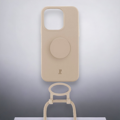 Silikonski ovitek "Just Elegance" za iPhone 14 Pro Max – Svetlo roza / TPU silikon