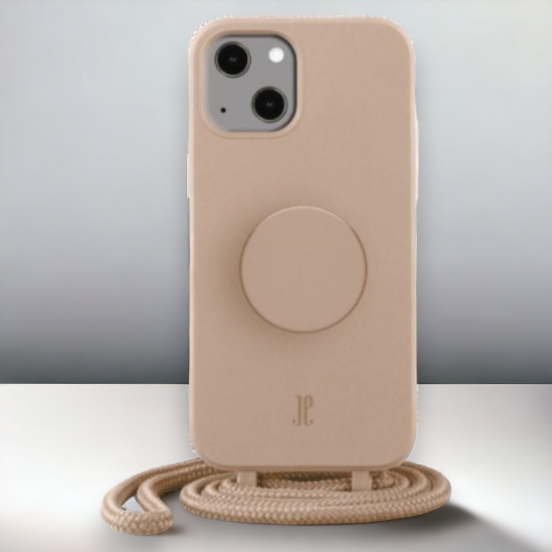 Silikonski ovitek "Just Elegance" za iPhone 14 Plus – Svetlo roza / TPU silikon