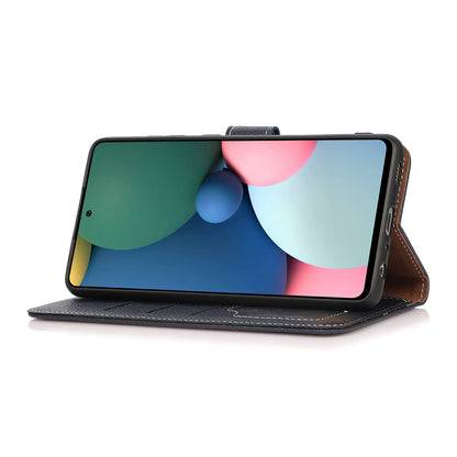 Preklopna torbica Abeel za Samsung Galaxy A55 5G – temno modra