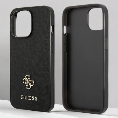 Ovitek Guess "black mini 3D" za iPhone 13 Pro (GUHCP13LPS4MK)