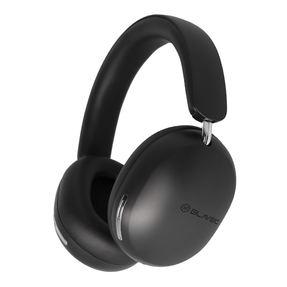 Blavec BO-13 Bass Aceonix ANC Bluetooth Over-Ear Headphones – Hi-Res, 40h, Black