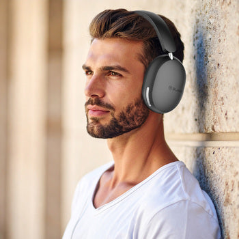 Blavec BO-13 Bass Aceonix ANC Bluetooth Over-Ear Headphones – Hi-Res, 40h, Black