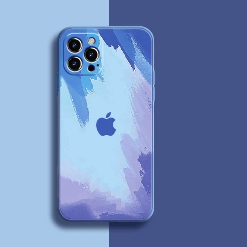Silikonski ovitek "Color splash" za iPhone 14 Plus – Infostyle
