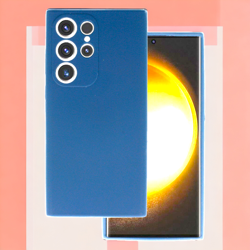 Silikonski ovitek "Premium" za Samsung Galaxy S24 Ultra – Tel Protect – Črna / Silikon