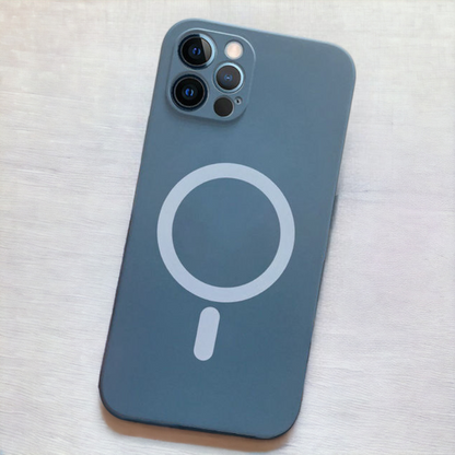 Silikonski ovitek "MagColor" s tehnologijo MagSafe za iPhone 13 Pro – Infostyle – Pastelno vijolična / TPU silikon