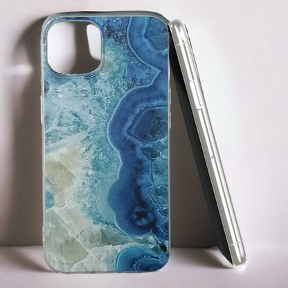 Silikonski ovitek "Marble 2" za iPhone 14 – Infostyle