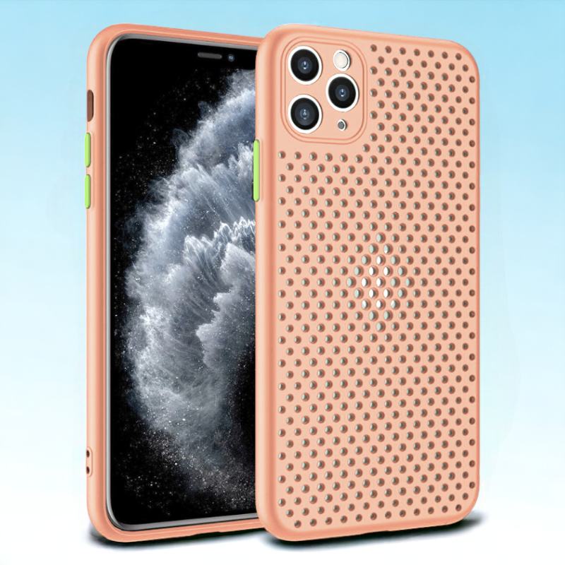 Silikonski ovitek "Breath" za iPhone SE 2020/2022 – Infostyle – Svetlo roza / TPU silikon