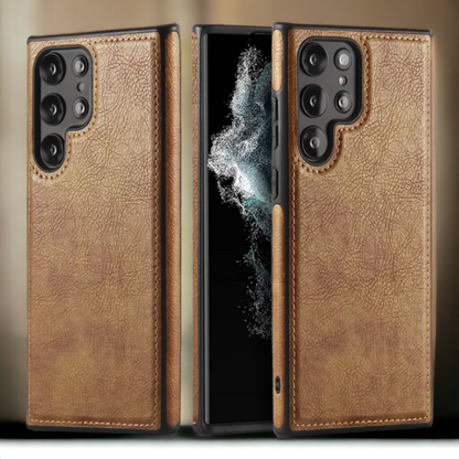 Ovitek "Leather" za Samsung Galaxy S22 Ultra – Infostyle