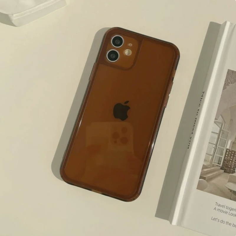 Silikonski ovitek "Clear Color" za iPhone 14 – Infostyle