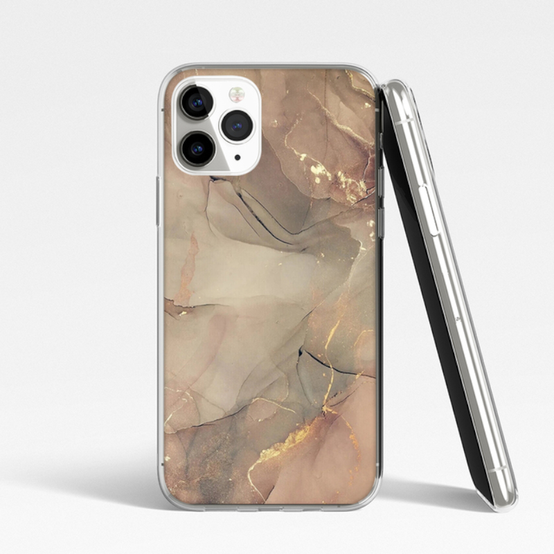 Silikonski ovitek "Marble 2" za iPhone 14 – Infostyle