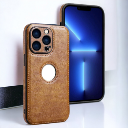 Ovitek "Leather" za iPhone 13 Pro Max – Infostyle