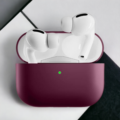 Silikonski ovitek za slušalke AirPods Pro 2 – Beline – Temno zelena