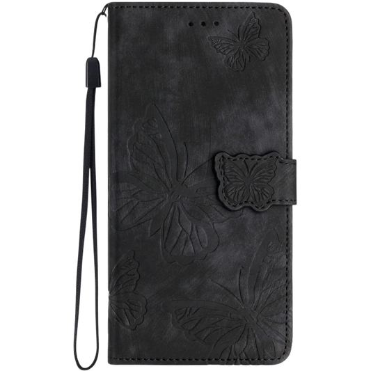 Preklopna torbica "Butterfly" Samsung Galaxy S23 – Infostyle – Črna