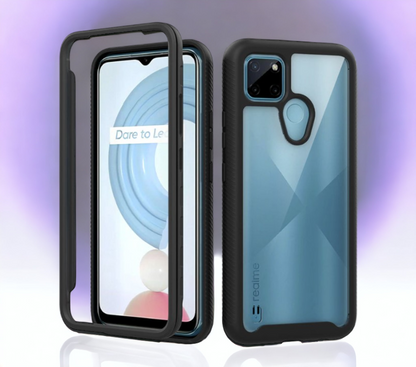 Ovitek "Defense 360 Pro" za Realme C21Y – Techsuit – Črna