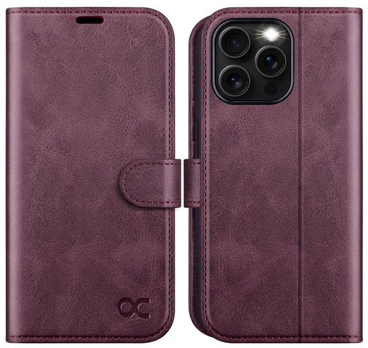 OCASEpreklopniovitekza iPhone16ProMax-RFID,barvamurve
