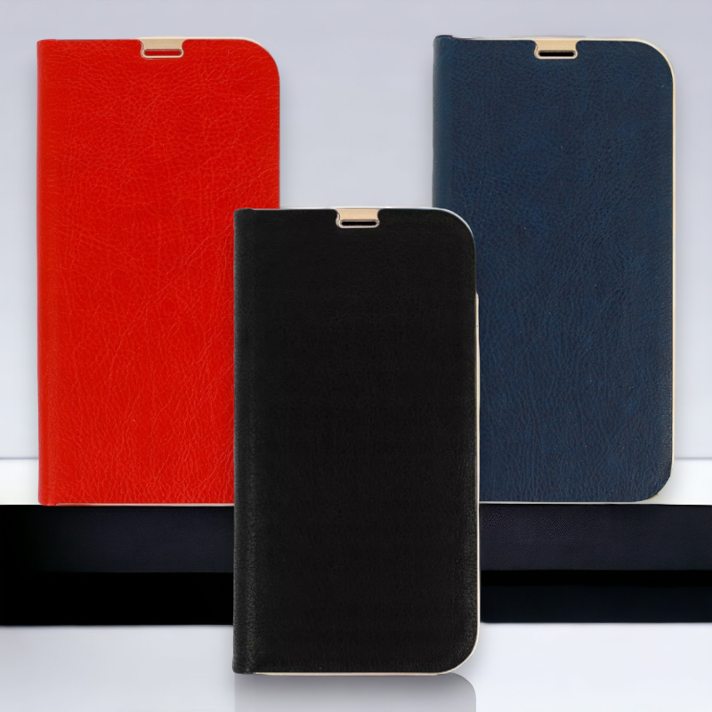 Preklopna torbica "chic" za Xiaomi Redmi Note 11 Pro 4G/ 5G – Infostyle – Rdeča / Ekološko usnje + TPU silikon