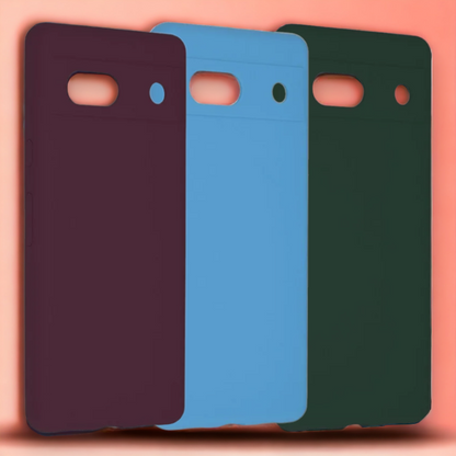 Silikonski ovitek "Soft Edge" za Google Pixel 7a – Techsuit – Svetlo modra / TPU silikon