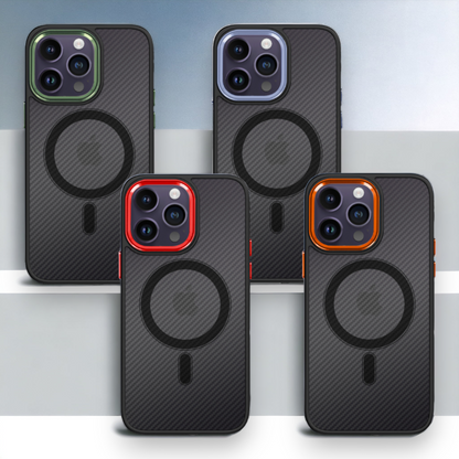 Ovitek "Magnetic Carbon - MagSafe" za iPhone 14 Pro