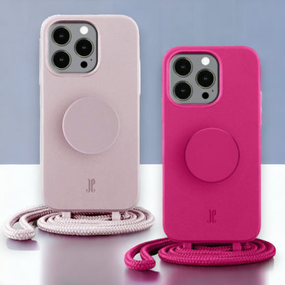 Silikonski ovitek "Just Elegance" za iPhone 13 Pro – Svetlo roza / TPU silikon
