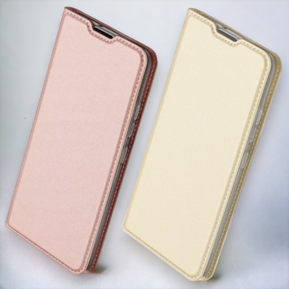 Premium preklopna torbica "SKIN Pro" za Samsung Galaxy S23 Ultra – Dux Ducis – Zlata / Umetno usnje + TPU silikon