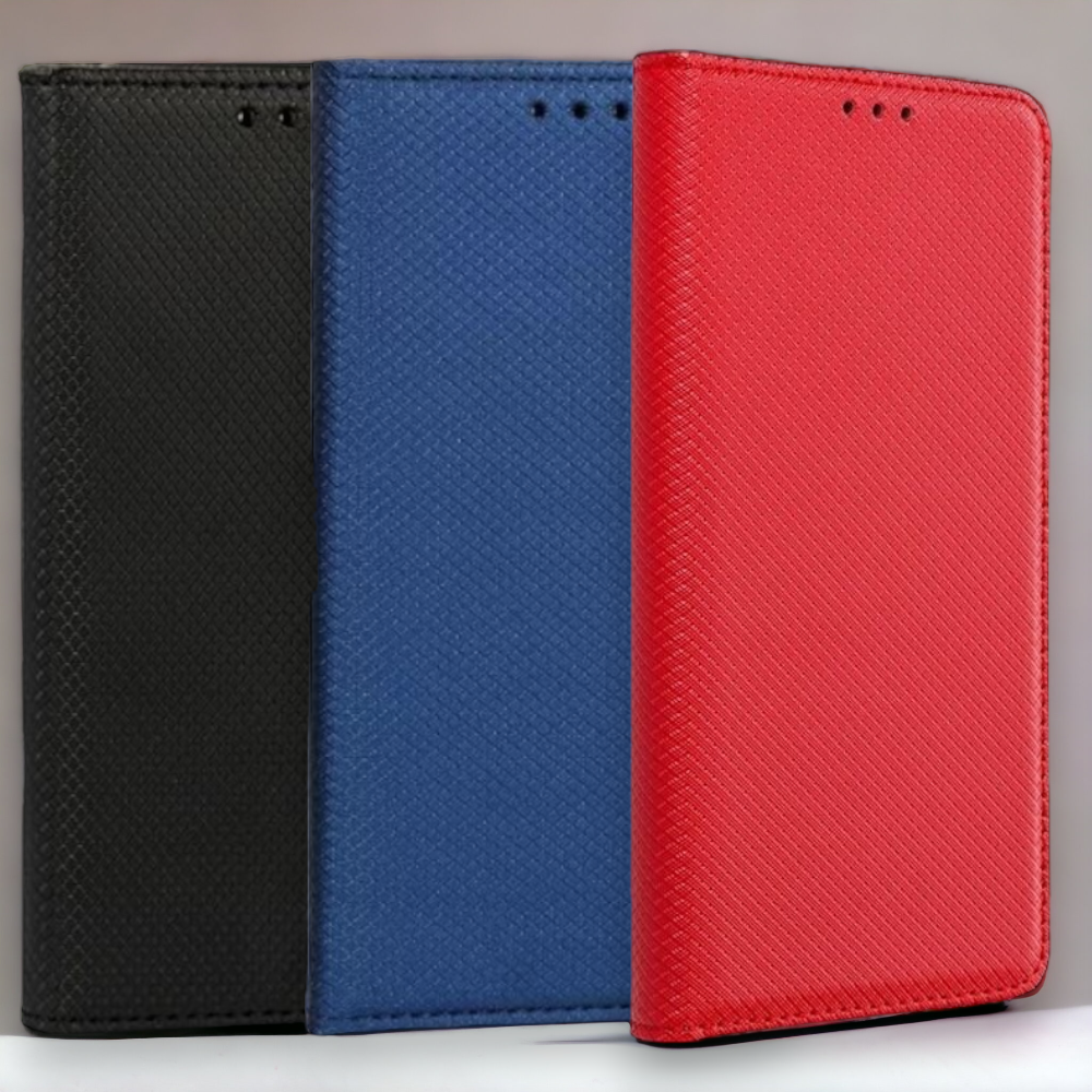 Preklopna torbica "magnet" za Xiaomi Redmi Note 11 4G – Infostyle – Črna / Ekološko usnje + TPU silikon