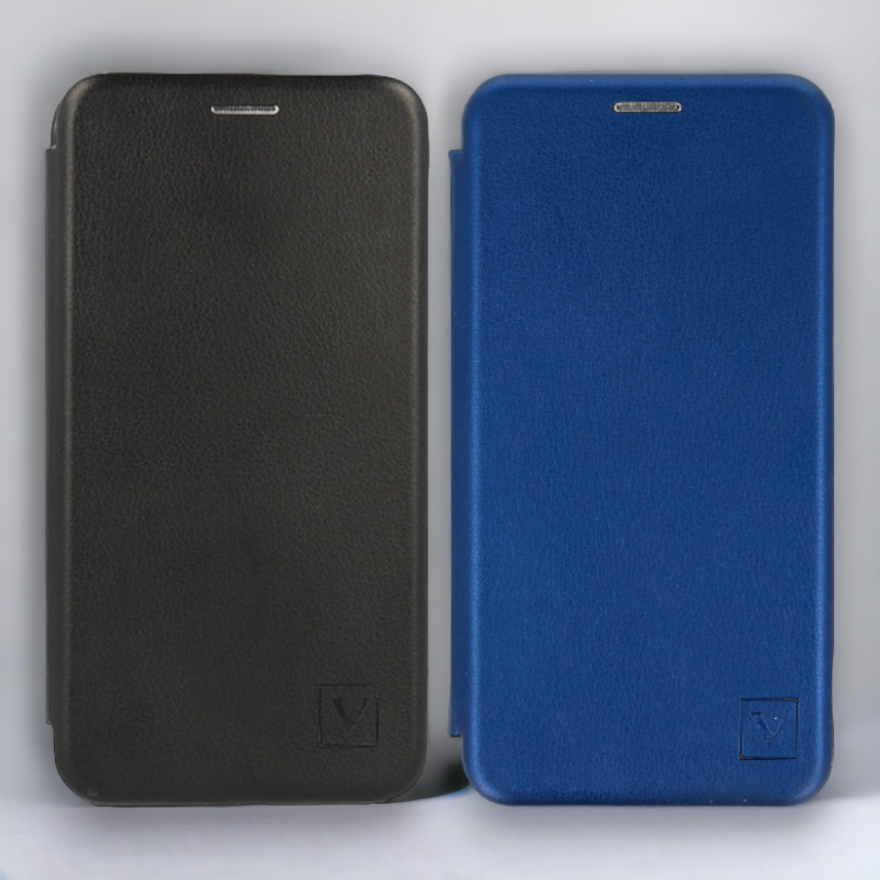 Preklopna torbica "Magnum" za Xiaomi Mi 11 Lite 4G/5G – Vennus – Črna / Ekološko usnje + TPU silikon