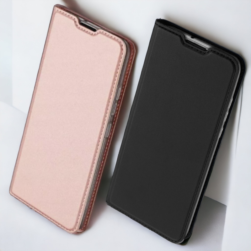 Premium preklopna torbica "SKIN Pro" za Samsung Galaxy XCover 5 – Dux Ducis – Svetlo roza / Umetno usnje + TPU silikon