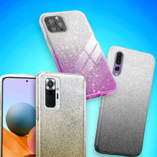 Silikonski ovitek "Bling" za Xiaomi Redmi Note 11 – Infostyle – Črna / Silikon