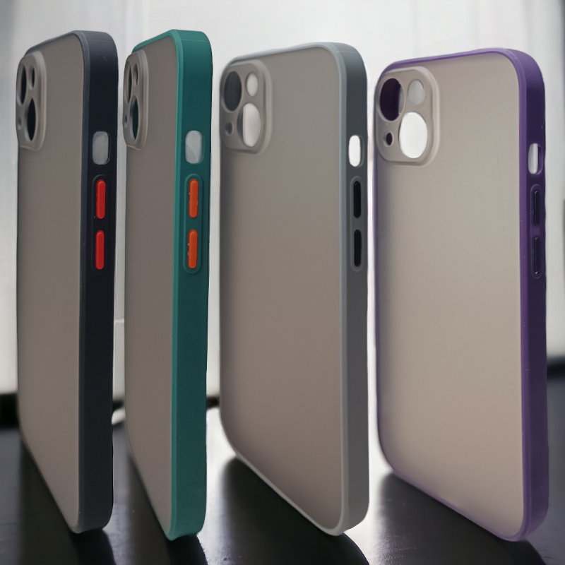 Ovitek "Black View" za iPhone 14 – Infostyle – Temno zelena / PC + TPU silikon