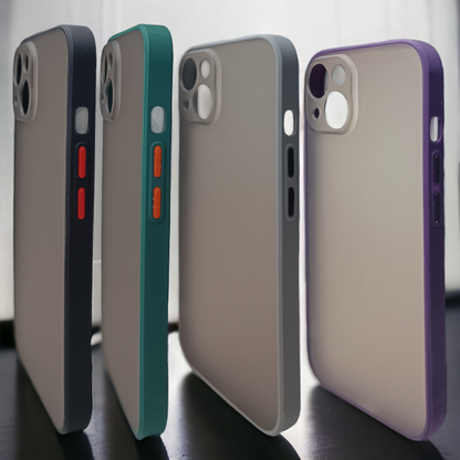 Ovitek "Black View" za iPhone 14 – Infostyle – Temno zelena / PC + TPU silikon