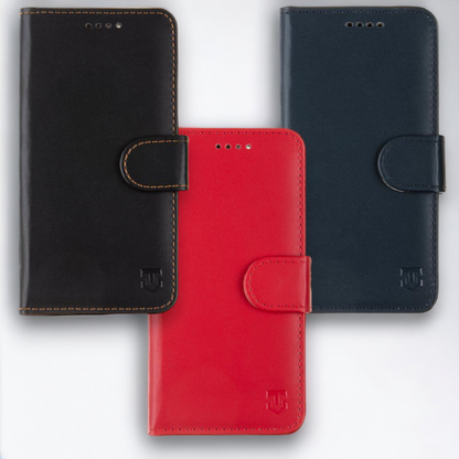 Preklopna torbica Tactical "Field Notes Pro" za Xiaomi Redmi Note 12 Pro Plus 5G – Črna / Umetno usnje + PC