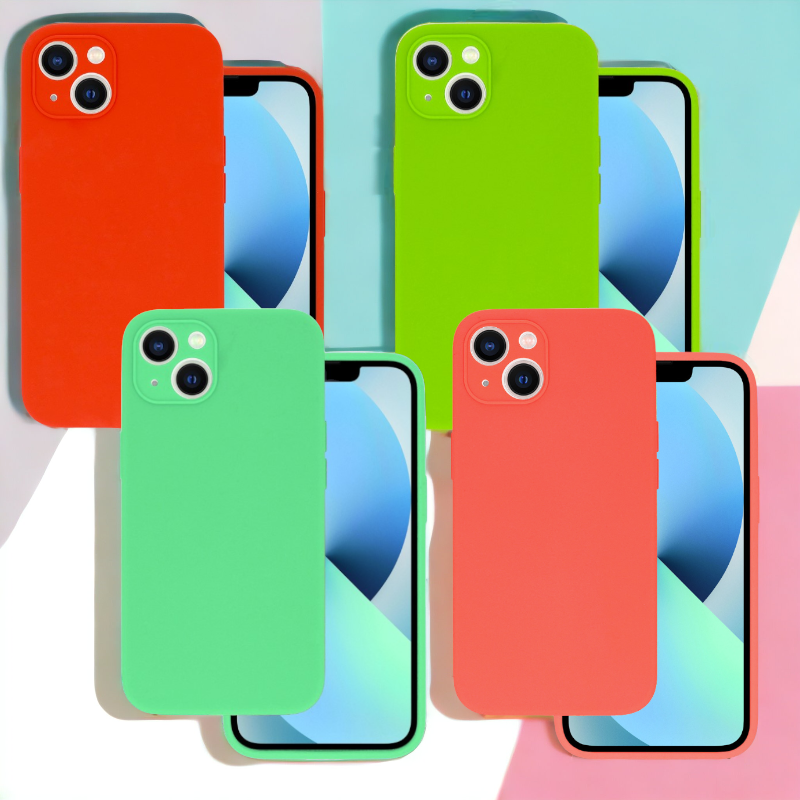 Silikonski ovitek "Lite" za Samsung Galaxy S22 Plus – Vennus – Svetlo oranžna / Silikon