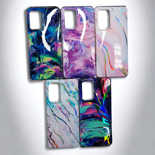 Silikonski ovitek "Color Marble" za Samsung Galaxy A33 5G – Infostyle – Svetlo roza / TPU silikon