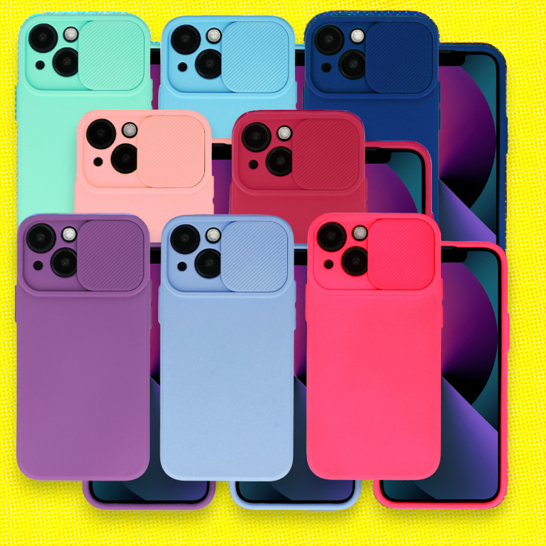Silikonski ovitek "Camshield Soft" za Samsung Galaxy S23 Plus – Infostyle – Temno modra / TPU silikon