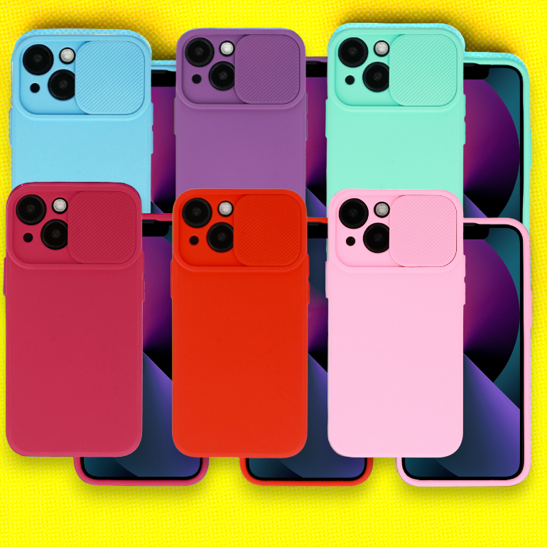 Silikonski ovitek "Camshield Soft" za Xiaomi Redmi Note 11 Pro/Redmi Note 11 Pro 5G - Modra – Infostyle – Svetlo modra /