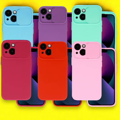 Silikonski ovitek "Camshield Soft" za Xiaomi Redmi Note 11 Pro/Redmi Note 11 Pro 5G - Modra – Infostyle – Svetlo modra /