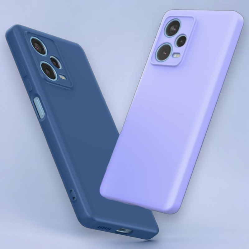 Silikonski ovitek "Foluu Liquid" za Xiaomi Redmi Note 12 Pro Plus 5G 2023 – Pastelno vijolična / TPU silikon