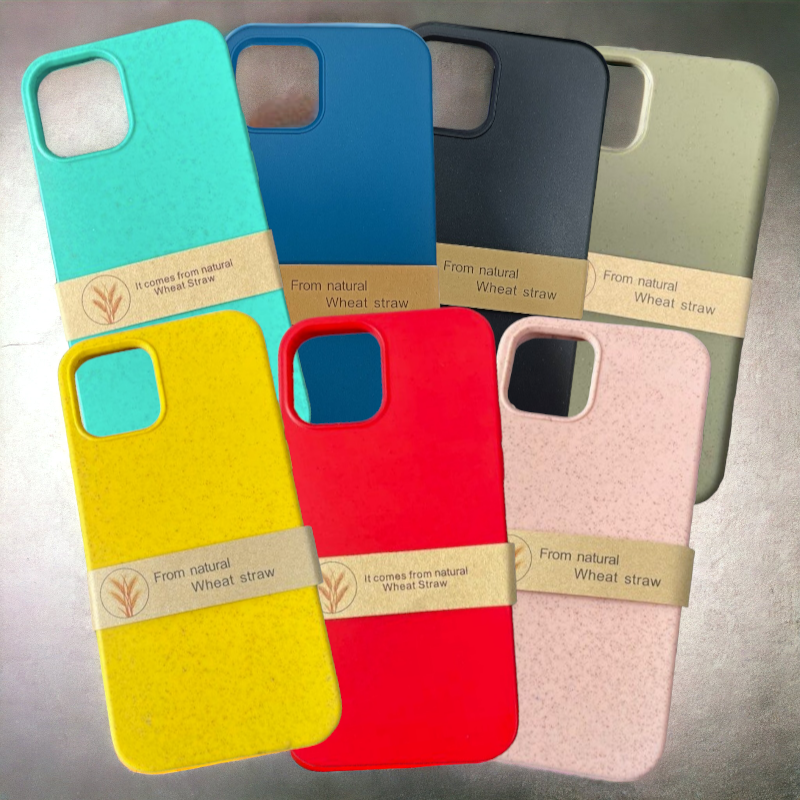 Ovitek iz naravnega materiala "Natural" za Samsung Galaxy S21 Plus – Infostyle – Rumena / EKO
