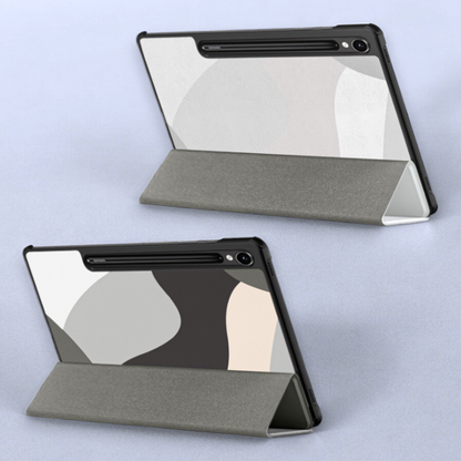 Preklopna torbica "Art" za tablični računalnik Samsung Galaxy Tab S9 11" 2023 – Infostyle – Črna / Umetno usnje + PC