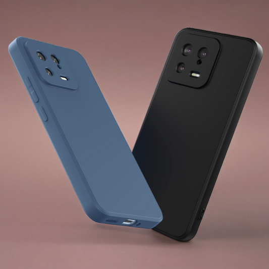 Silikonski ovitek "Foluu Liquid" za Xiaomi 13 – Temno modra / TPU silikon