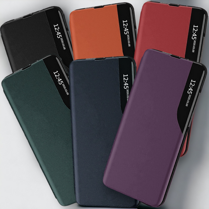 Pametna preklopna torbica za Xiaomi Redmi Note 11 4G – Infostyle – Črna / Ekološko usnje + PC