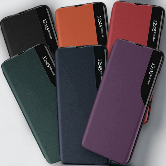 Pametna preklopna torbica za Xiaomi Redmi Note 11 4G – Infostyle – Črna / Ekološko usnje + PC