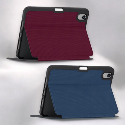 Preklopna torbica "Smart" za tablični računalnik Apple iPad Mini 6 2021 8.3" – Soke – Rdeča / TPU silikon + mikrovlakna