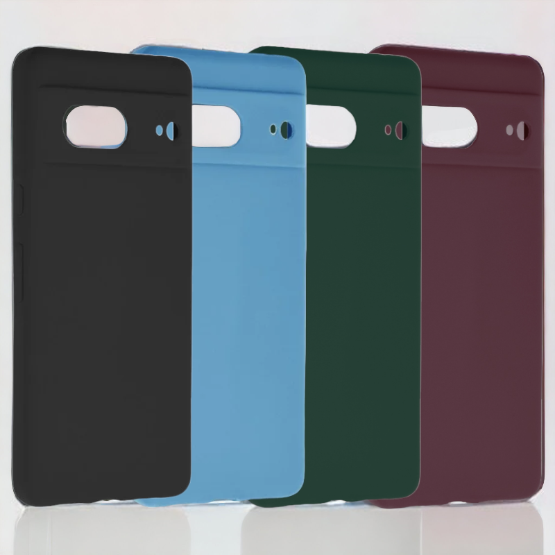 Silikonski ovitek "Soft Edge" za Google Pixel 7 – Techsuit – Svetlo modra / TPU silikon
