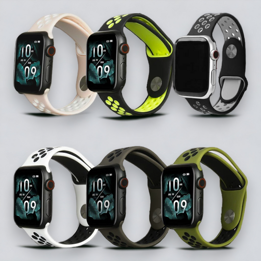 Silikonski pašček Beline za Apple Watch 38/40/41mm – Svetlo roza