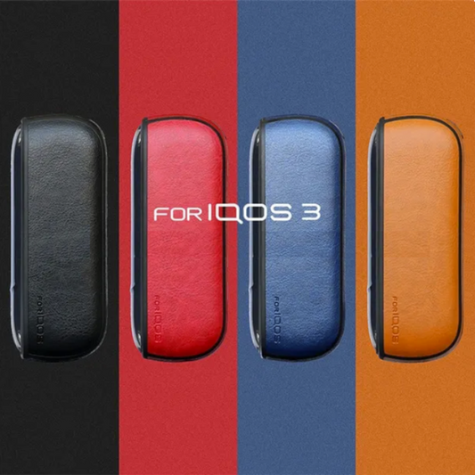 Usnjen ovitek za IQOS 3.0 – Infostyle – Rdeča / Umetno usnje